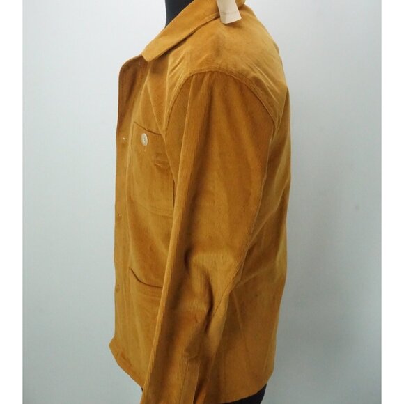 Anderson Sheppard Work Jacket Corduroy Coat Ochre Sz XXS Brand New - Picture 2 of 8